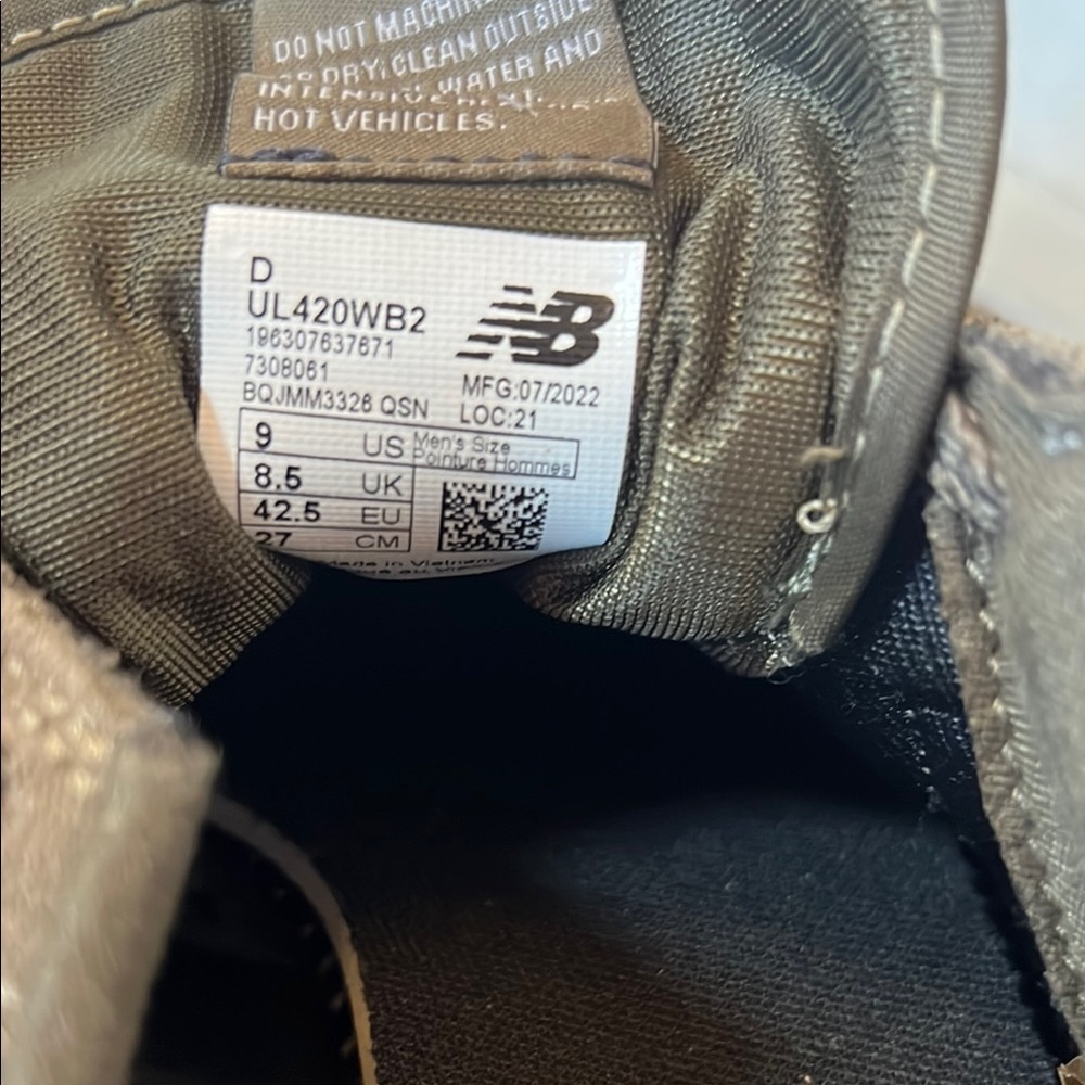 New Balance Men's 420 Olive and Brown Sneakers - NWOT - Picture 2 of 9